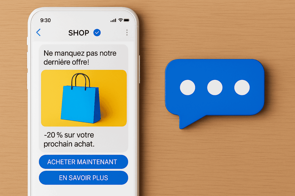 Exemple de message RCS
